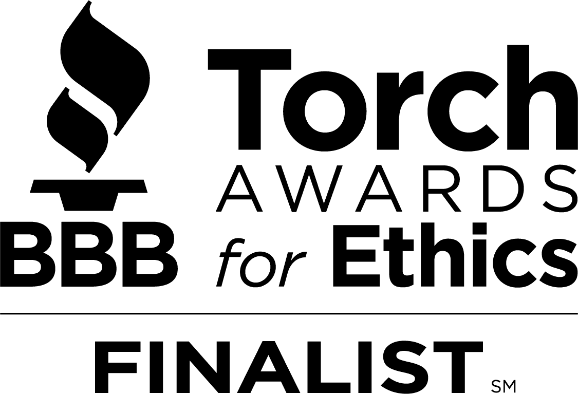 Torch Finalist Logo Black